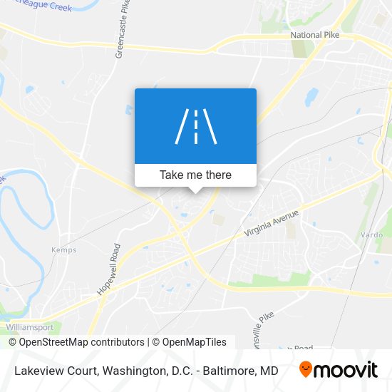 Mapa de Lakeview Court