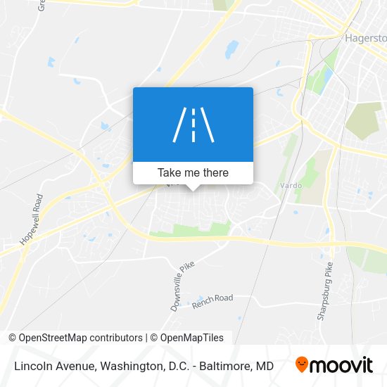 Mapa de Lincoln Avenue