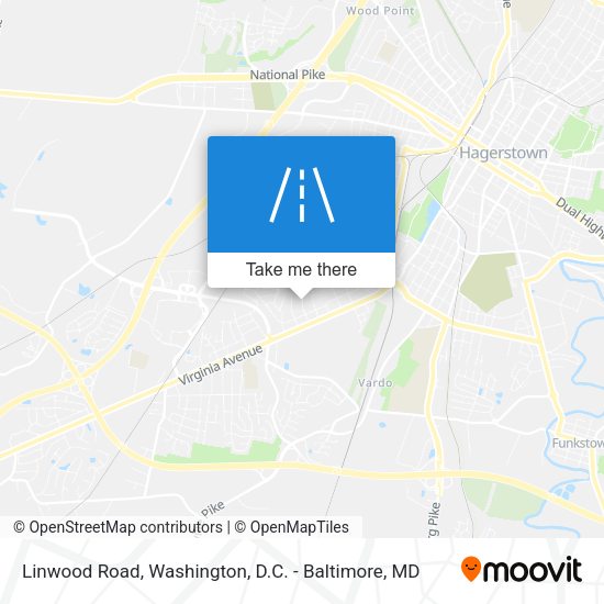 Linwood Road map