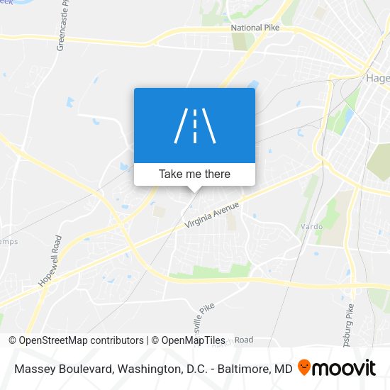 Massey Boulevard map