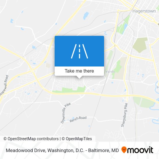 Meadowood Drive map