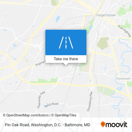 Mapa de Pin Oak Road