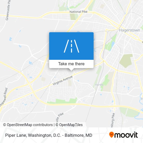 Mapa de Piper Lane