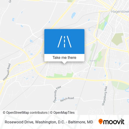 Mapa de Rosewood Drive