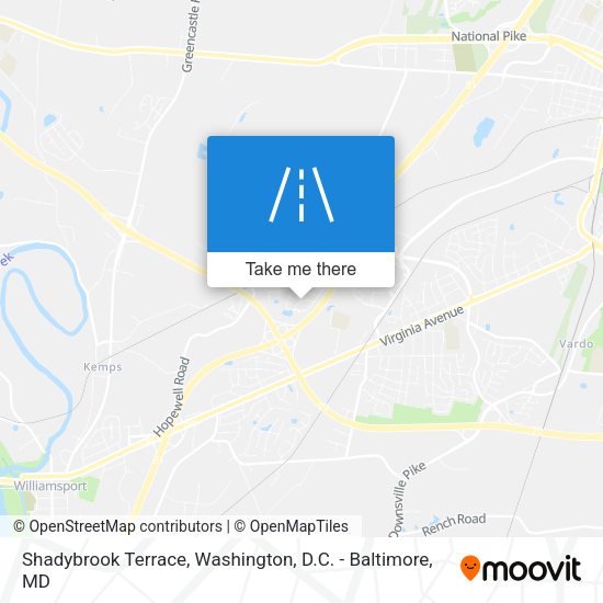 Shadybrook Terrace map