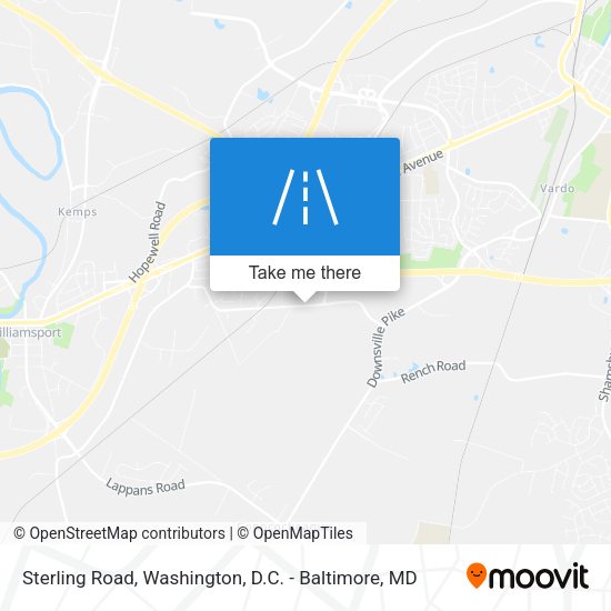 Sterling Road map