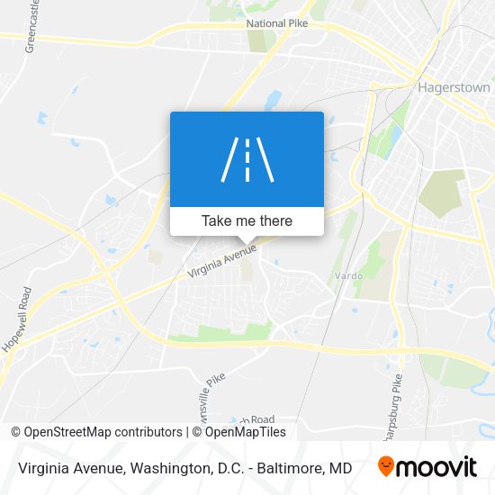 Mapa de Virginia Avenue