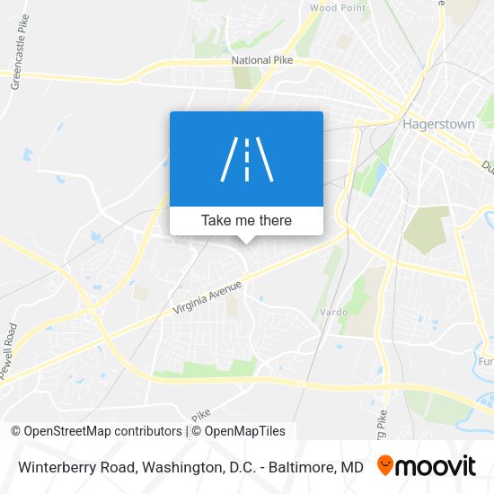 Winterberry Road map
