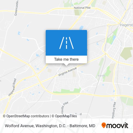 Mapa de Wolford Avenue