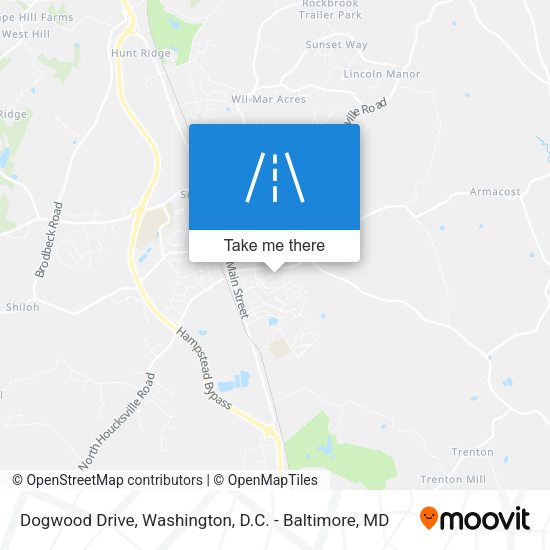 Dogwood Drive map