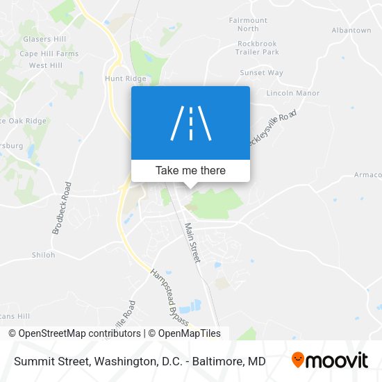 Mapa de Summit Street