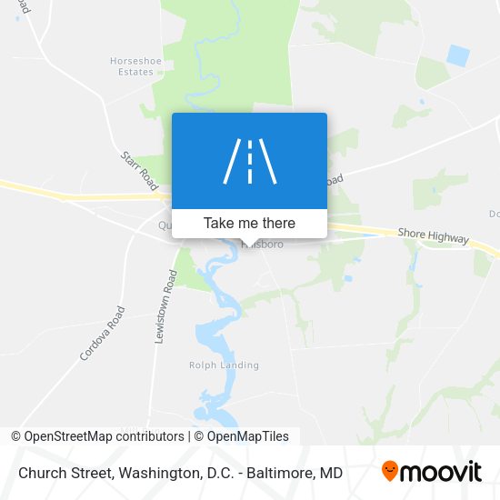 Church Street map