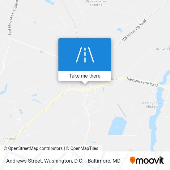 Andrews Street map