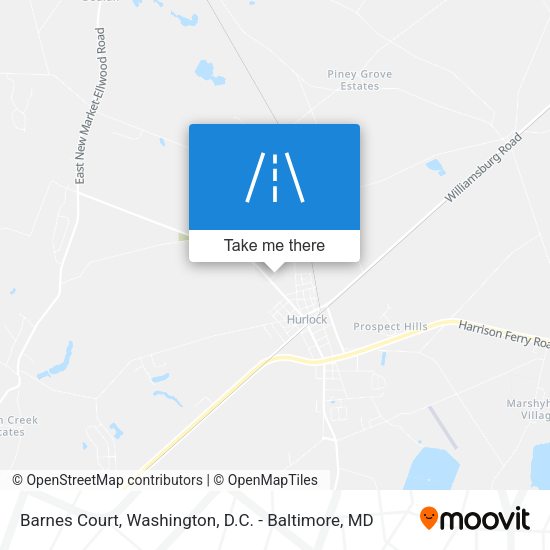 Mapa de Barnes Court