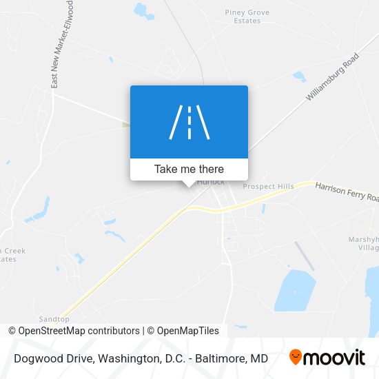 Mapa de Dogwood Drive