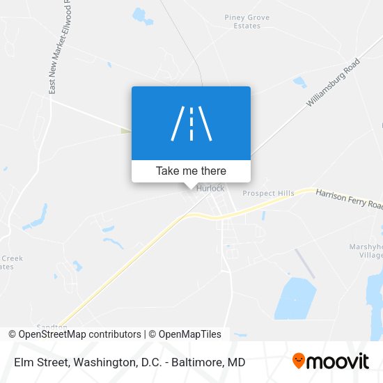 Elm Street map