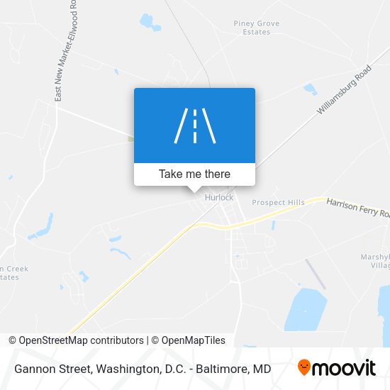 Gannon Street map