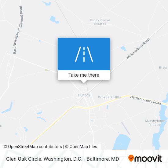 Glen Oak Circle map