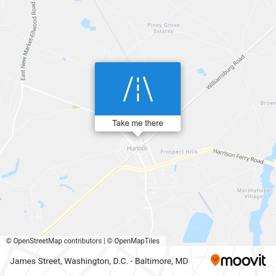 James Street map