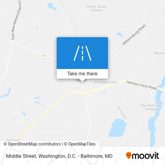 Middle Street map