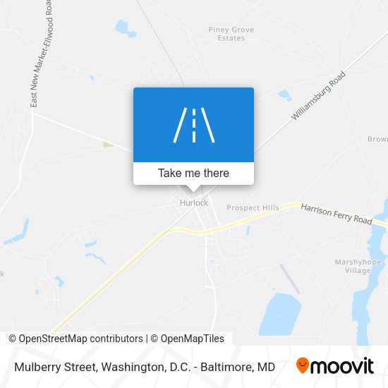 Mulberry Street map