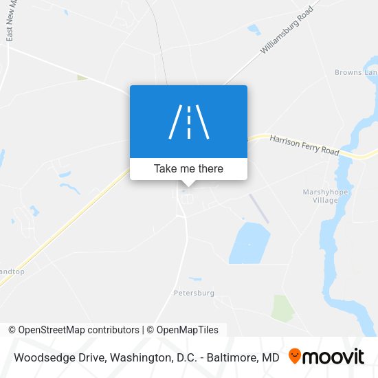 Woodsedge Drive map