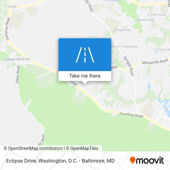 Mapa de Eclipse Drive