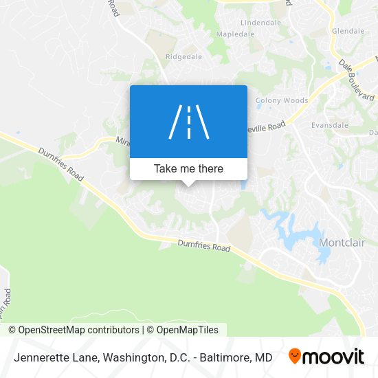 Mapa de Jennerette Lane