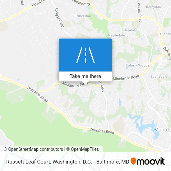 Mapa de Russett Leaf Court