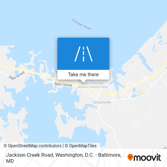 Jackson Creek Road map