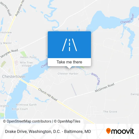Drake Drive map