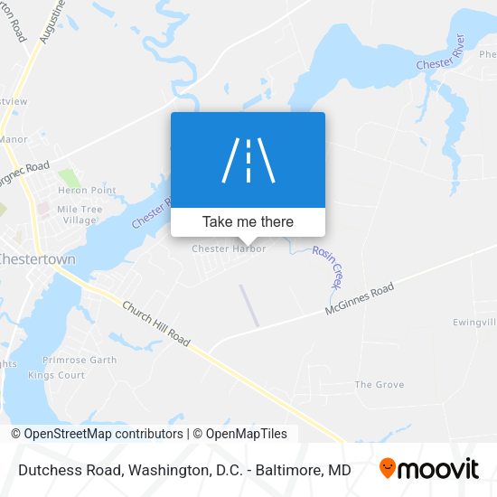 Dutchess Road map