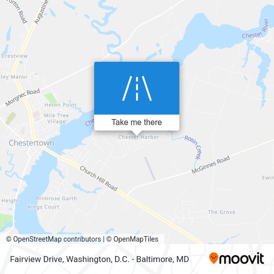 Fairview Drive map