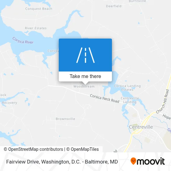 Fairview Drive map