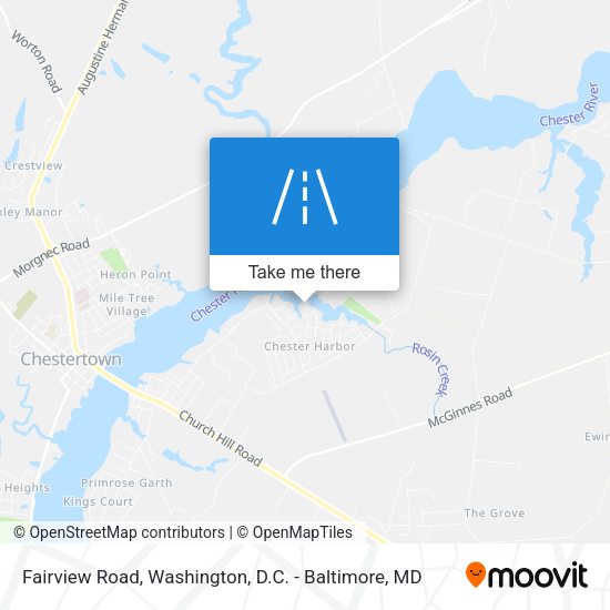 Fairview Road map