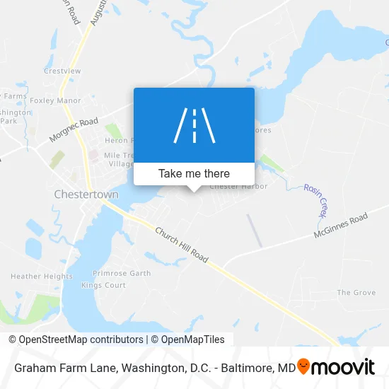 Graham Farm Lane map