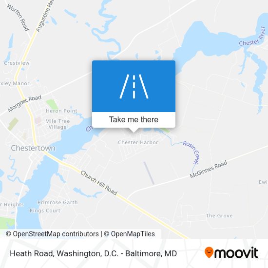 Heath Road map