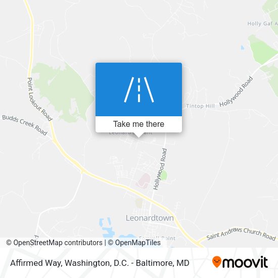 Affirmed Way map