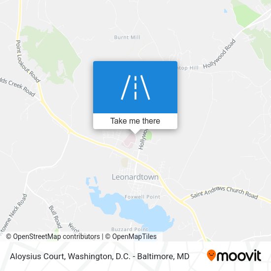Aloysius Court map