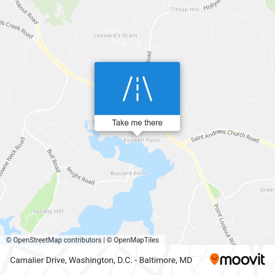 Camalier Drive map