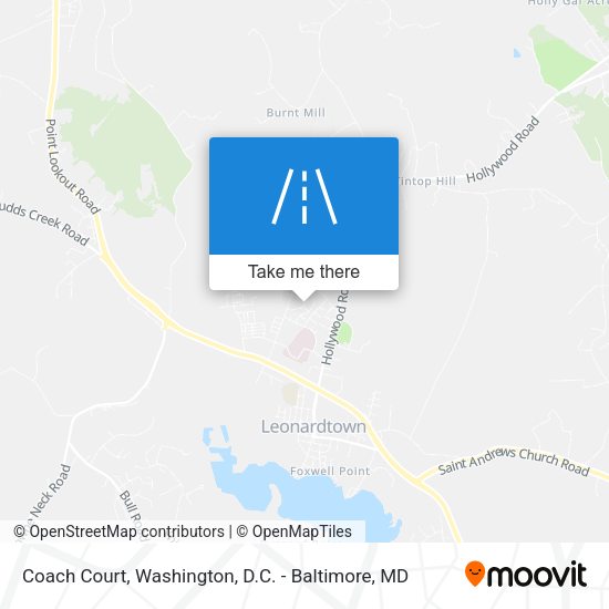 Mapa de Coach Court