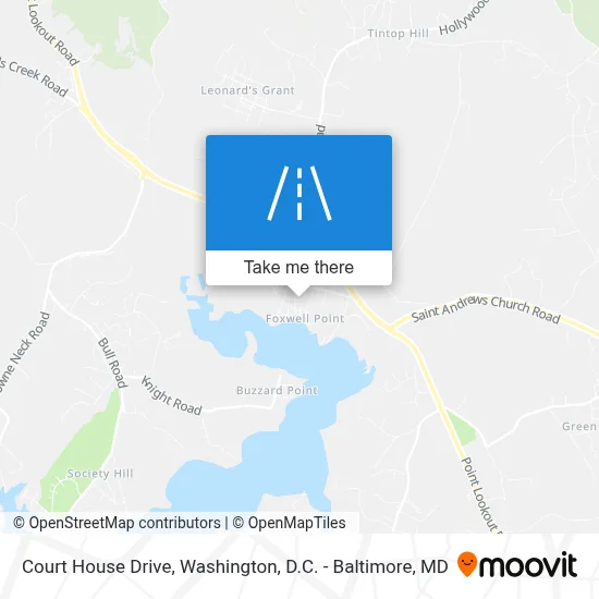 Court House Drive map