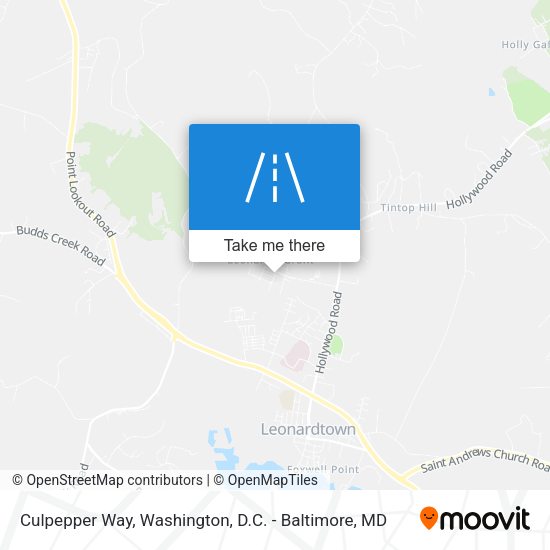 Mapa de Culpepper Way