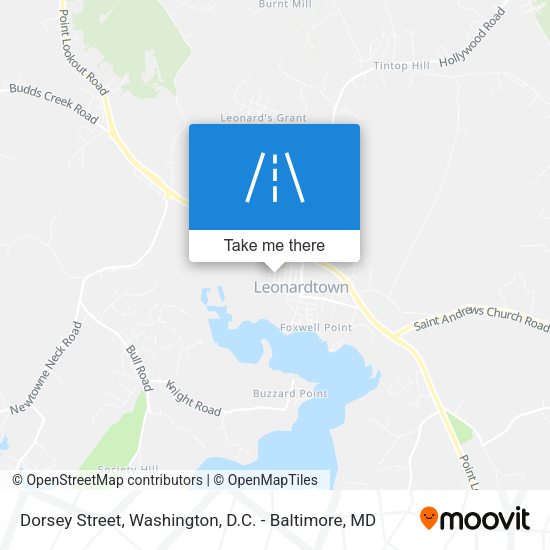 Dorsey Street map