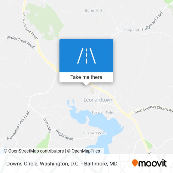 Mapa de Downs Circle