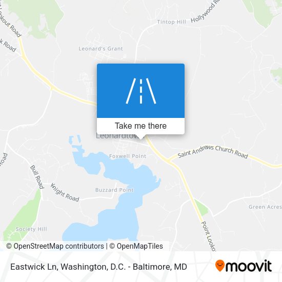 Mapa de Eastwick Ln
