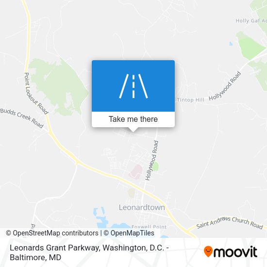 Mapa de Leonards Grant Parkway