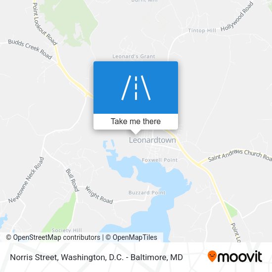 Norris Street map