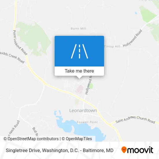 Singletree Drive map
