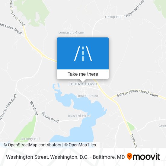 Washington Street map